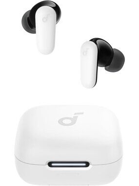 Wireless White Anker Noise Cancelling 45H Playtime IP54 Bluetooth 5.4 Earbud